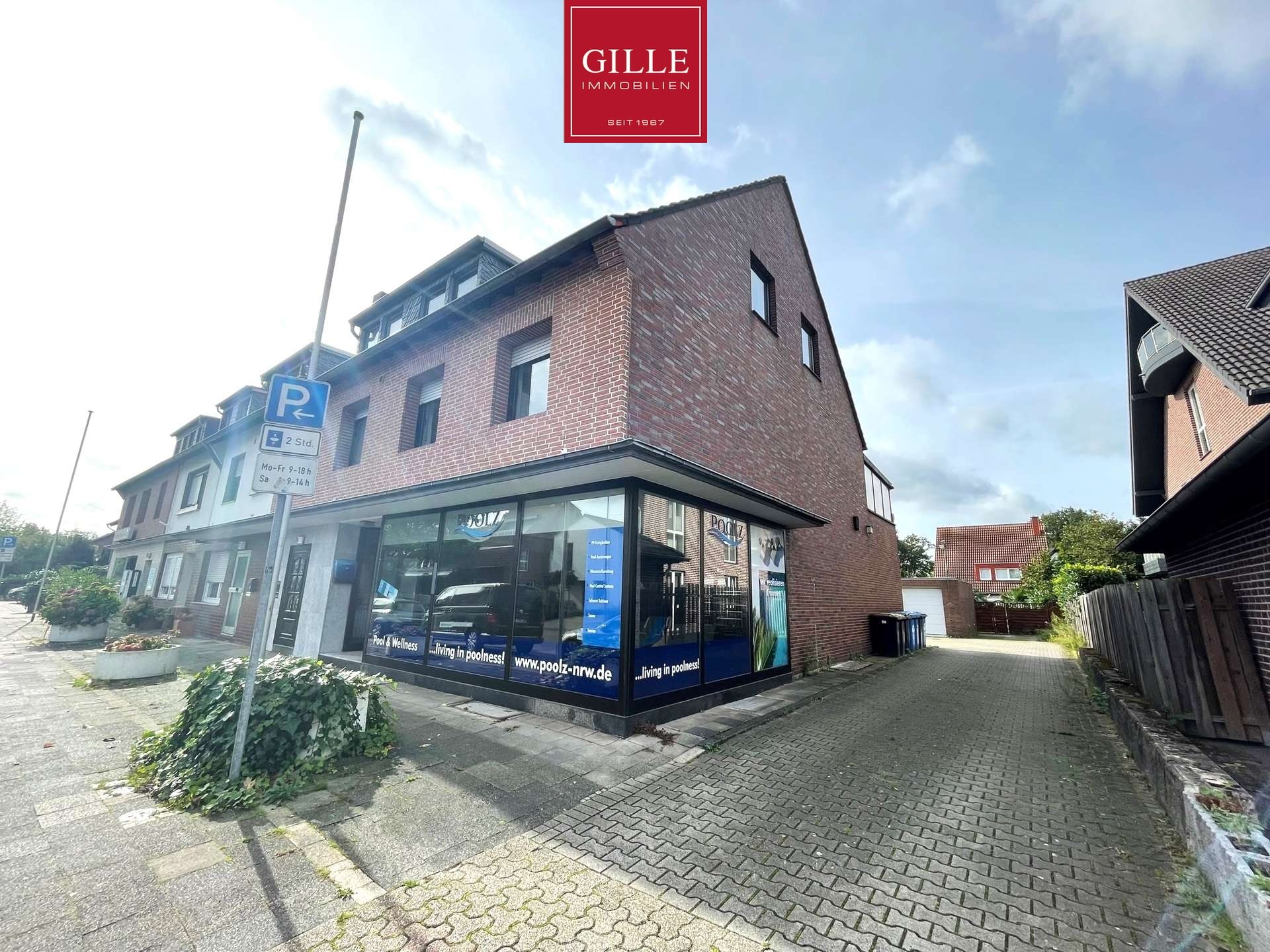 Ansicht 14 von: Charmant & Großzügig: 2-Zim.Whg mit großem Wohnraum, Dachterrasse, Duschbad Kamin & Garage in Kaarst